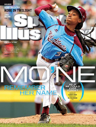 Illustration for article titled Mo'ne Davis Lands the Cover of Sports Illustrated